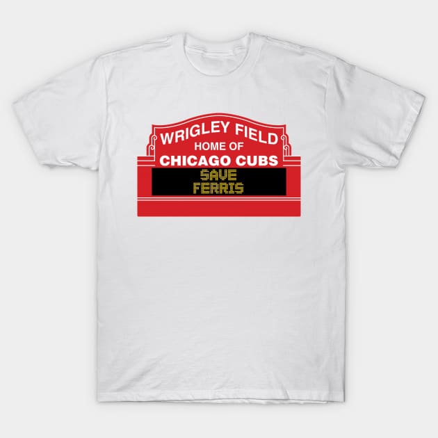 Save Ferris – Wrigley T-Shirt by fandemonium